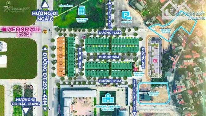 BÁN ĐẤT NỀN DỰ ÁN MASCITY, TÂN TIẾN, TP BẮC GIANG - 85M2 - 5 TỶ - 1