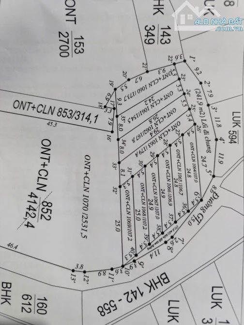 Bán các quỹ đất nền tại Thạch Thành – Thanh Hóa: Giá Đầu tư F0 từ 180tr/lô/123m2 - 1