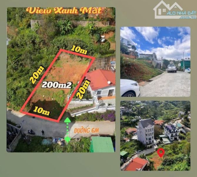 Bán đất hẻm 11 Khe Sanh, Phường 10, TP. Đà Lạt – Khu vực biệt thự, view thung lũng thoáng - 1