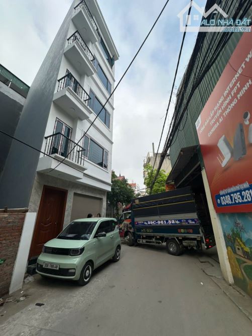 Bá,n Nhà Xây Độc Lập Kim Chung - Hoài Đức, 33.2m2*5Tầng, Mặt đường 6m ôtô tránh kinh doanh - 1