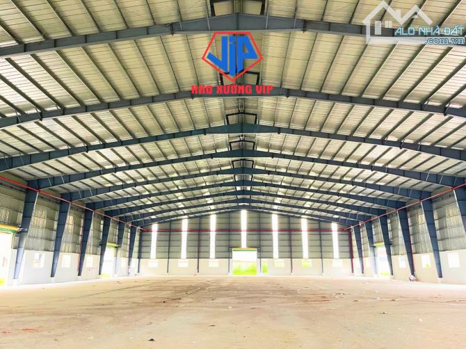 CHO THUÊ KHO XƯỞNG 40k/m2 TIẾP NHẬN NGÀNH NGHỀ KHÓ Ó KEO,NẤU NHÔM TẠI LONG AN - 1