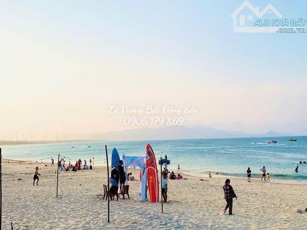 VIP Lô Góc 483m2 Đất Biển Nhơn Lý gần Hoàng Thao, Eo Gió, Kỳ Co Fb: Lê Vương Bất Động Sản - 1