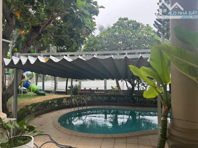 Siêu biệt thự vip bên sông cho thuê 2000m2 ngay công viên,chung cư cao cấp,sau lưng Gigama - 1