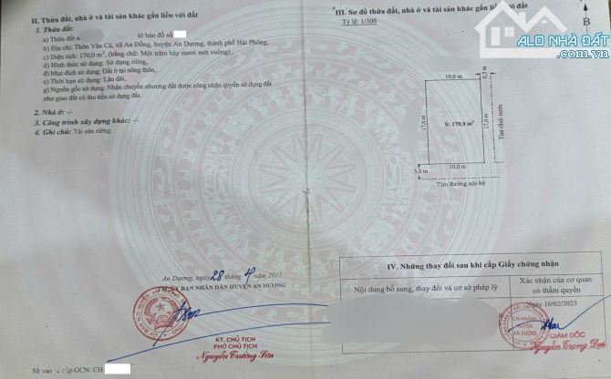 Ms Linh- Siêu phẩm đất 2 mặt thoáng, tuyến 2 đường Hoàng Thê Trung, đường thông - 1