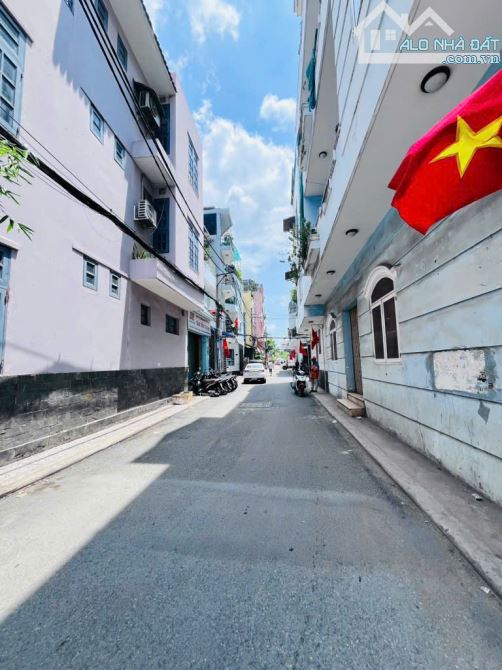 52m² NHÀ 4 TẦNG PHAN VĂN TRỊ-HẺM XE HƠI 6m-3PN- KHU CAO TẦNG-DÂN TRÍ CHỈ 9 TỶ - 1
