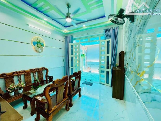 NHÀ 2 TẦNG MỚI ĐẸP 58M2 NGAY TRƯỜNG TÂN SƠN, ĐỐI DIỆN EMART, NGUYỄN DUY CUNG, P12, GÒ VẤP. - 1