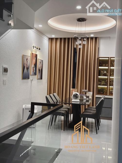 BÁN NHÀ ĐẸP TẶNG FULL NỘI THẤT HẺM RỘNG CÙ CHÍNH LAN. GIÁ: 3,55 TỶ - 1