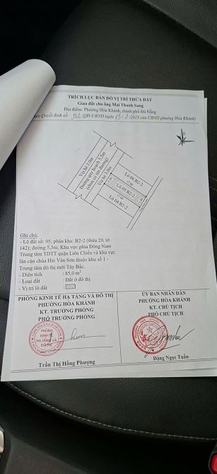 📌📌📌LÀM VIỆC TRỰC TIẾP GIÁ TỐT !!!lô mặt tiền khu ngô sĩ liên - 1
