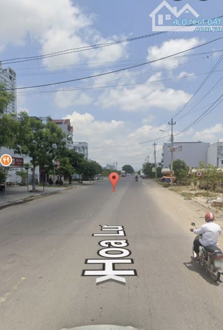 Bán lô đất mặt tiền đg hoa lưu lộ giới 26m vĩa hè 6m dt 105m2 giá 4ty850