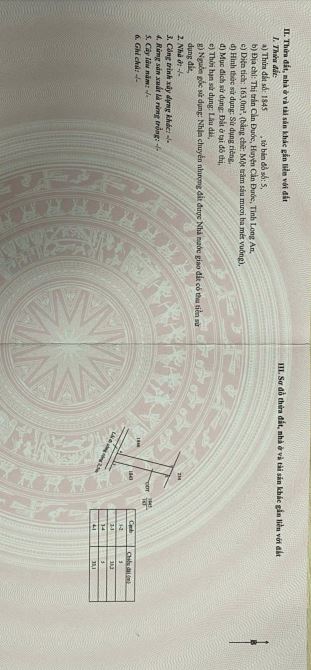 Chính chủ cần bán lô đất khu 2 thị trấn Cần Đước, Long An full đất ở đô thị - 2