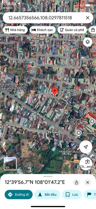 Bán Đất Tặng Nhà Cấp 4 Mặt Tiền Đường Đồng Sỹ Bình -Tân Thành BMT - 2