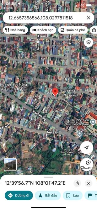 Bán Đất Tặng Nhà Cấp 4  Mặt Tiền Đường Đồng Sỹ Bình-Tân Thành BMT - 2