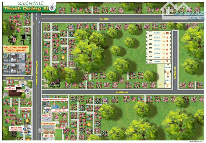 Bán các quỹ đất nền tại Thạch Thành – Thanh Hóa: Giá Đầu tư F0 từ 180tr/lô/123m2 - 2