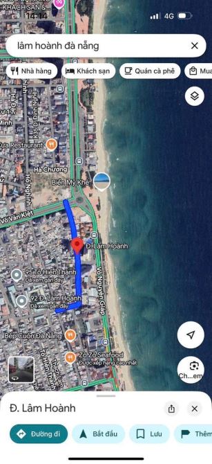 Bán đất đường Lâm Hoành- Sát biển Mỹ Khê - 2