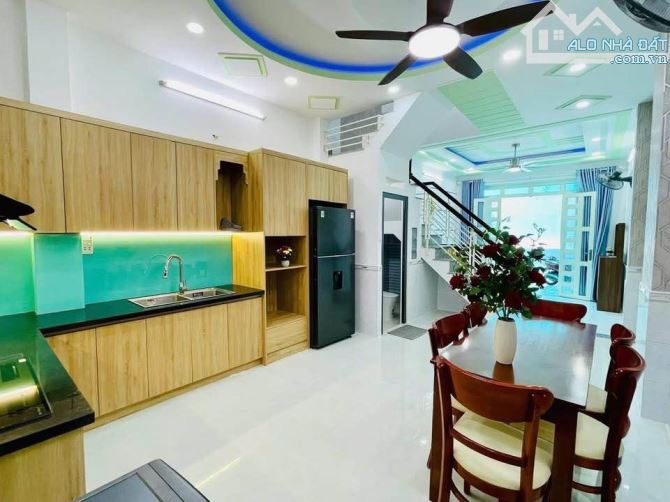 NHÀ 2 TẦNG MỚI ĐẸP 58M2 NGAY TRƯỜNG TÂN SƠN, ĐỐI DIỆN EMART, NGUYỄN DUY CUNG, P12, GÒ VẤP. - 2