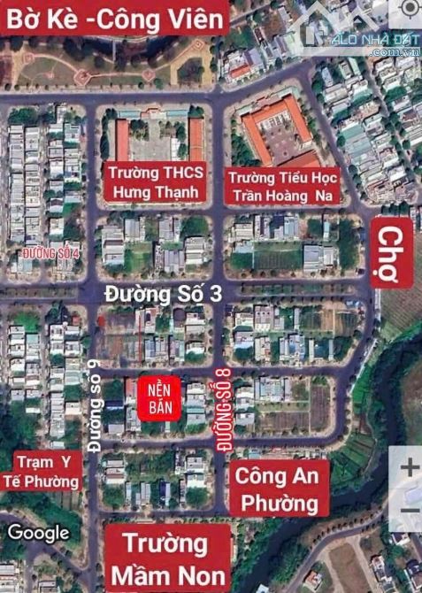 🌽🌽BÁN NỀN- TẶNG NHÀ CẤP 4 - KHU DÂN CƯ VĂN HOÁ TÂY ĐÔ - P. CÁI RĂNG - TP. CẦN THƠ. - 2