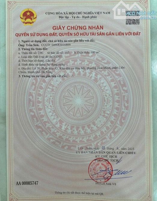 📌📌📌Làm việc trực tiếp!!! Bán đất đường 10,5m Thích Quảng Đức gần trường học 🍀 - 2