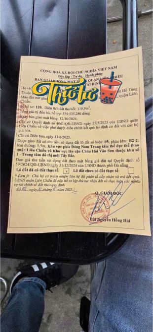 📌📌📌LÀM VIỆC TRỰC TIẾP GIÁ TỐT !!!lô mặt tiền khu ngô sĩ liên - 2