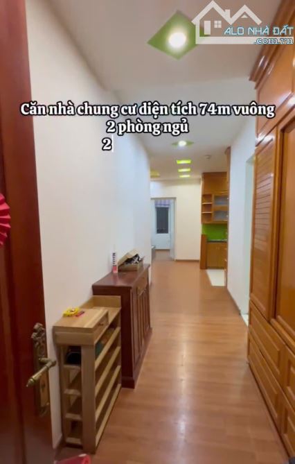 Cho thuê căn hộ chung cư Văn Phú, Hà Đông, 74m2, 2 ngủ, 2 WC, 10 Triệu - 2