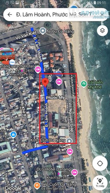 GẦN BIỂN! BÁN ĐẤT 235M2 – 50,3 TỶ - MT LÂM HOÀNH - Q. SƠN TRÀ - 3