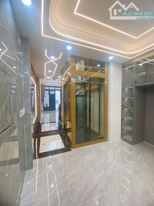 NHÀ 5 TẦNG MỚI SANG SỊN ĐẸP ĐƯỜNG NHỰA 8m THANG MÁY TỚI NÓC NGAY GÒ XOÀI-LÊ VĂN QUỚI - 3