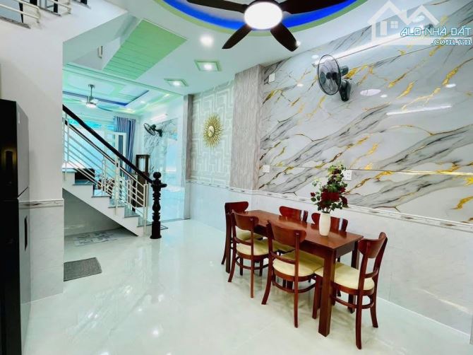 NHÀ 2 TẦNG MỚI ĐẸP 58M2 NGAY TRƯỜNG TÂN SƠN, ĐỐI DIỆN EMART, NGUYỄN DUY CUNG, P12, GÒ VẤP. - 3
