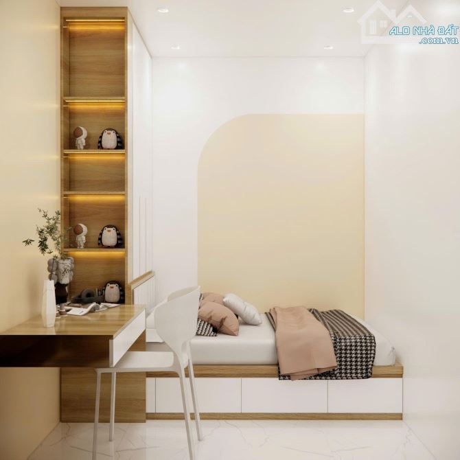 Bán Nhà Mới Đẹp Full Nội Thất Hẻm Ô tô đỗ cửa ,56m2,Tân Bình gần Q.10 chỉ hơn 5 tỷ - 4