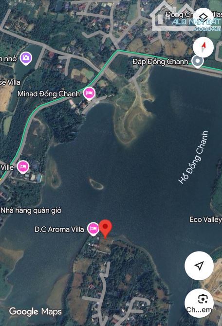 BÁN 1300m ĐẤT NGHỈ DƯỠNG BÁM MẶT HỒ ĐỒNG CHANH - 4