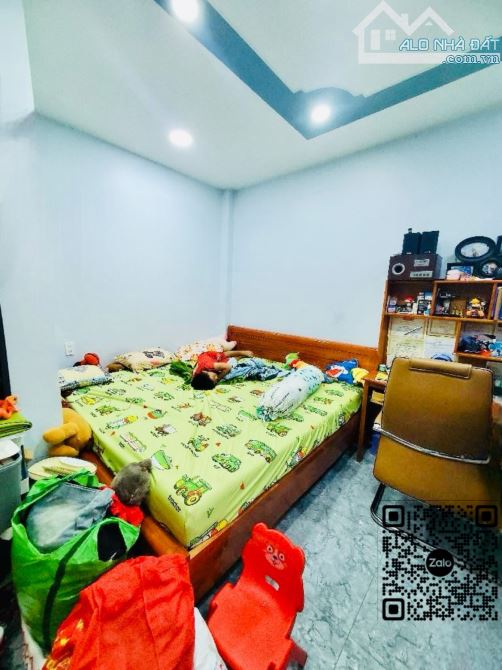 Nhà cạnh khu Bình Phú - Nguyễn Văn Luông - 4 tầng - 4m x 18m - Đường nhựa 8m thông - 4