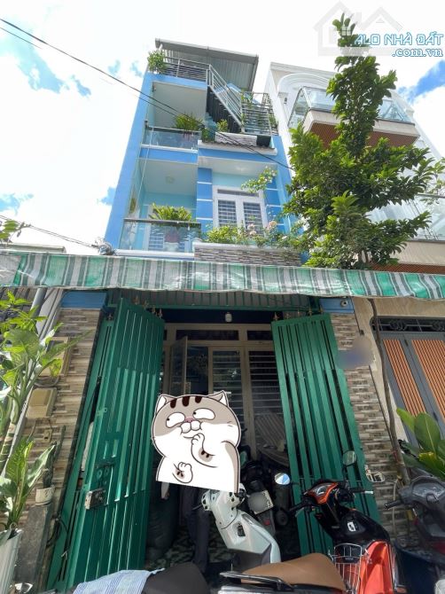 HẺM XE TẢI BÌNH HƯNG HÒA B, BT - 4 TẦNG 4x13M VUÔNG HOÀN CÔNG ĐỦ NHÀ MỚI CHỈ 4.9 TỶ. - 4