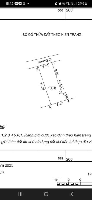 Hàng mới tinh f0 100% mở bán cho nhà đầu  Dt.100m vuông đất Phú nghĩa Chương Mỹ đường ô tô - 4