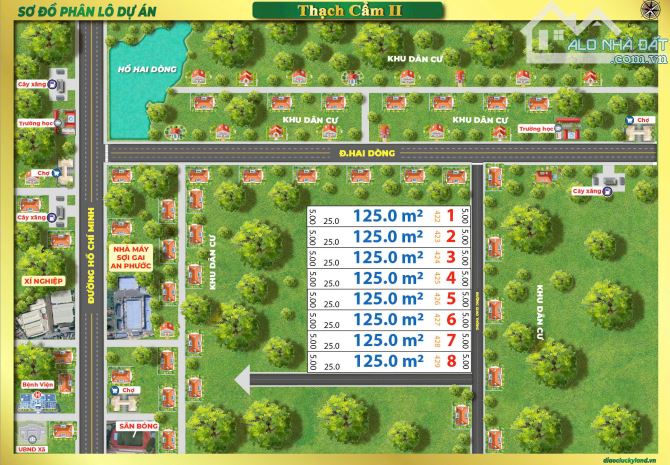 Bán các quỹ đất nền tại Thạch Thành – Thanh Hóa: Giá Đầu tư F0 từ 180tr/lô/123m2 - 5