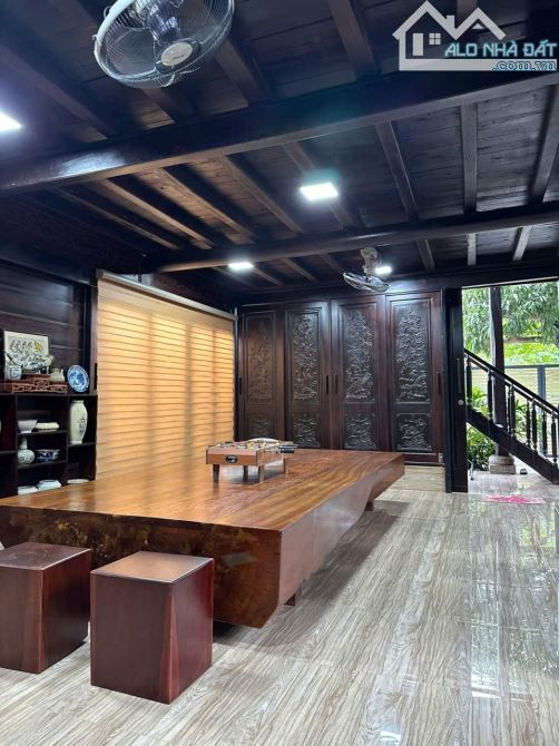 Biệt thự gỗ tâm huyết có hồ cá Koi thị trấn Diên Khánh . Nha Trang   - Diện tích đất: 279m - 5