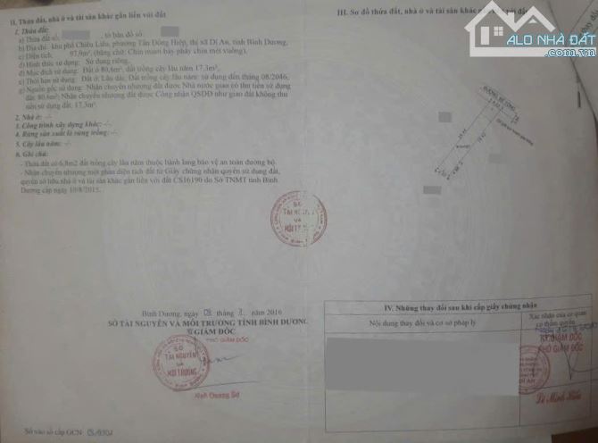 Nhà gần ngã tư Chiêu Liêu, phường Tân Đông Hiệp, TP Dĩ An. 3 tỷ - 5
