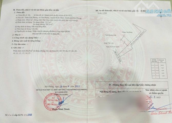 53,3m2 đất Lão Phong, Kiến Hải, Tp Hải Phòng - 5