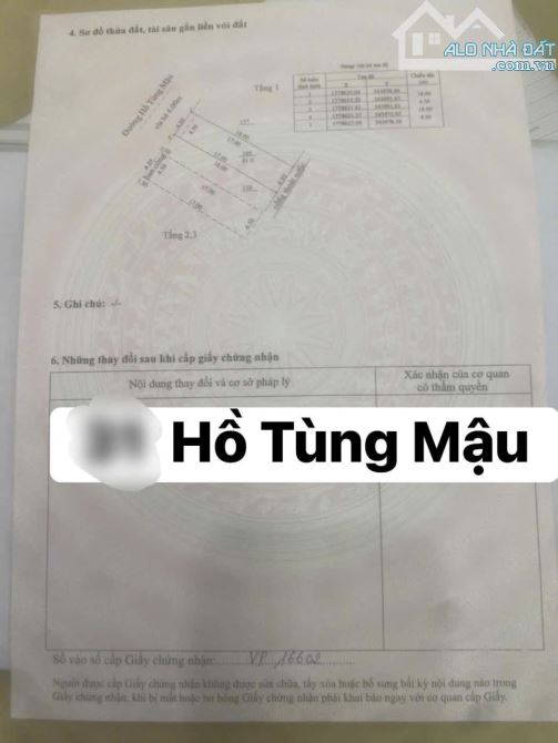 📌📌📌LÀM VIỆC TRỰC TIẾP GIÁ TỐT !!!. Bán Nhà 3 tầng Tân cổ điển Hồ Tùng Mậu - 5