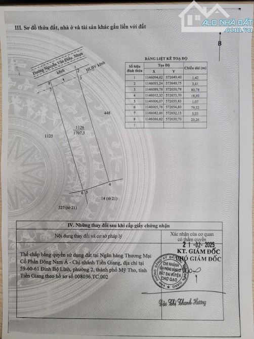 Lô đất trồng bưởi  Diện tích 1.700m2. Lộ Xoài giáp ranh Mỹ Tho. Cách QL50 chỉ 1,5 km. - 6