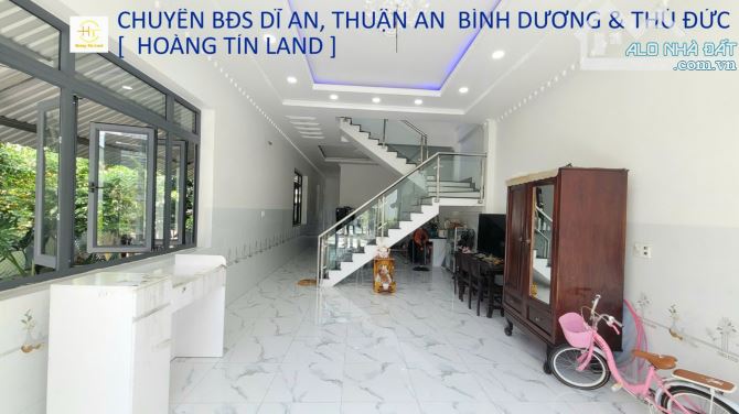 Bán nhà biệt thự 1 trệt 1 lầu MT đường Nguyễn Đức Thiệu Dĩ An chỉ 12ty800 TL M2554 - 6