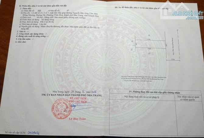 HOT! Đất Mặt Tiền Nguyễn Bậc, Hướng Đông, Gần Bến Du Thuyền Quốc Tế - 60m2 ( rộng 4m ) - 7