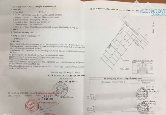 Cần bán căn nhà ở Tân Hiệp Hóc Môn 4x22 ( 90m2 ) 770 TRIỆU Sổ hồng riêng sang tên - 7