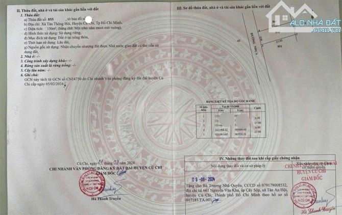 Bán căn nhà 1 trệt 1 lửng 150m2 Tân Thông Hội giá 770 triệu sổ hồng riêng - 7