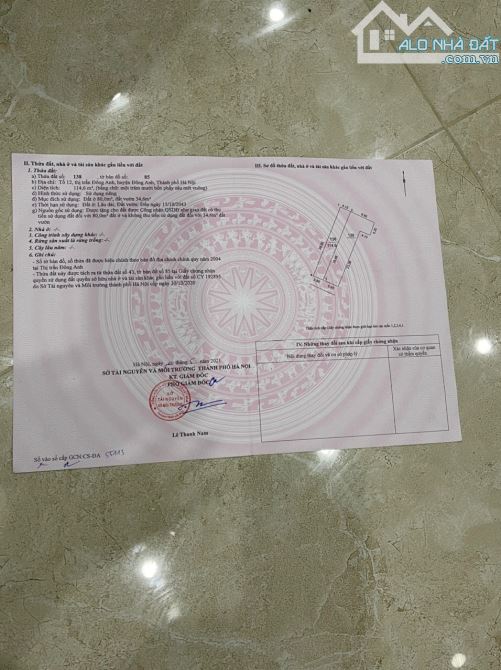 Bán gấp đất tại tổ 7 xã Thư Lâm ( Đông Anh), TP Hà Nội - 7