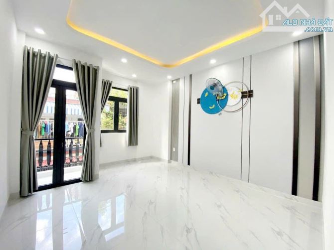 Nhà đẹp Bình Tân-Hẻm ô tô-Giáp Tân Phú-Sát MT Đất Mới-P.BTĐ-58m2-4x15-4tầng-4PN - 7
