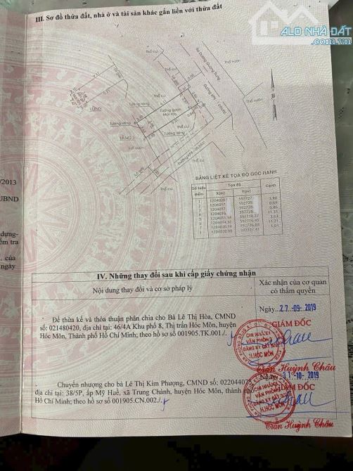 Ngay Vòng Xoay Thị Trấn Hóc Môn Tài Chính 800 Triệu Có Ngay Căn Nhà C4 DT 48m2 - 9