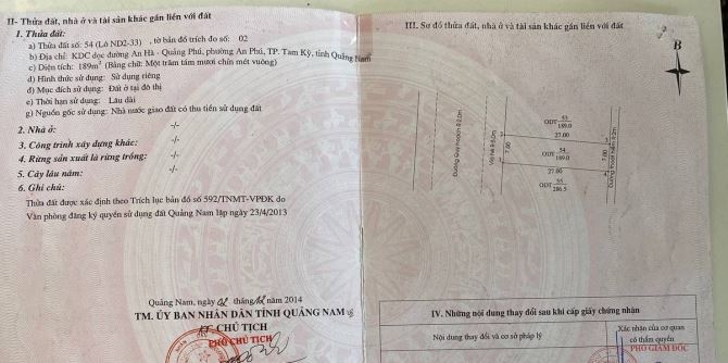 LÔ BÙI TÁ HÁN DT 7X27 PHÙ HỢP KINH DOANH- GIÁ 3 tỷ - 1