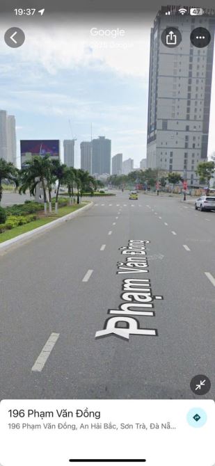 Bán lô đất đường Phạm Văn Đồng, Đà Nẵng giá tốt nhất hiện nay