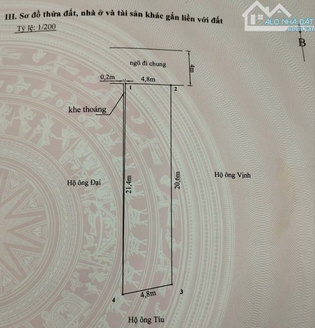 👍Bán lô đất Nam Hải - Hải An  Diện tích :99.8m ngang 4.8m  Hướng bắc ( đông tứ trạch )  P