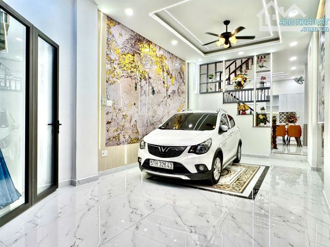 4❌12m, BÁN NHÀ 4 TẦNG, HẺM XE HƠI, PHAN HUY ÍCH, P14 GÒ VẤP, 6 TỶ nhỉnh