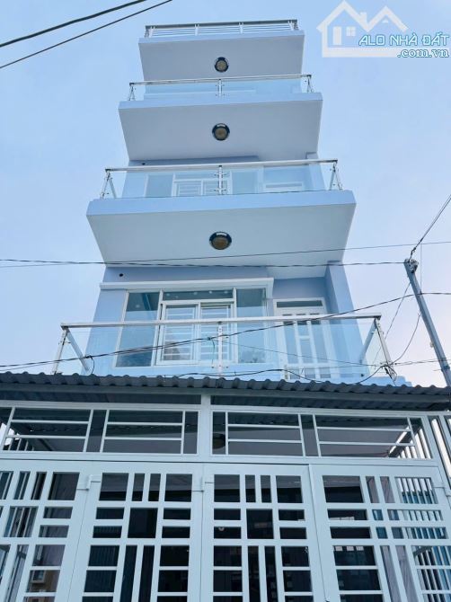 NHÀ 5 TẦNG - 4x15m - TÂN THỚI NHẤT - ĐƯỜNG XE HƠI 2 CHIỀU - QUẬN 12 - GIÁ 7.6 TỶ