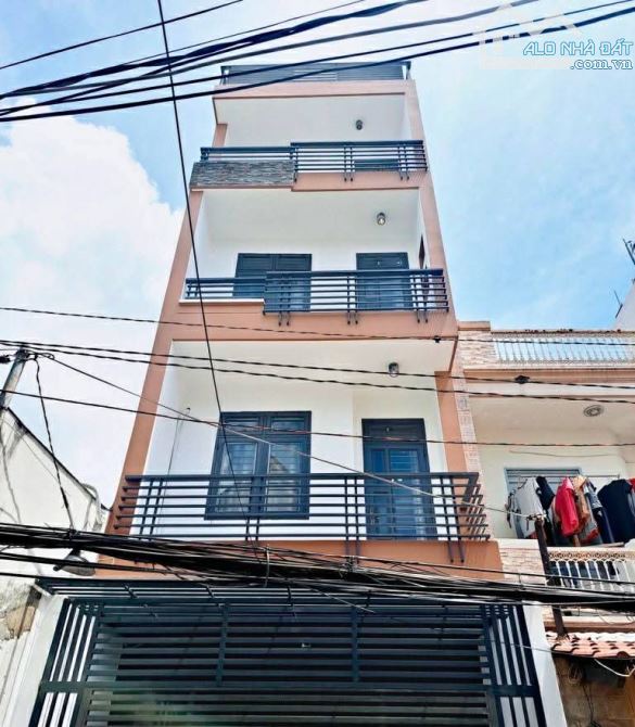 BÁN NHÀ HOÀ BÌNH - 2 MẶT HẺM XE HƠI - 5 TẦNG 56M2 - GẦN MẶT TIỀN - GIÁ 9.X TỶ